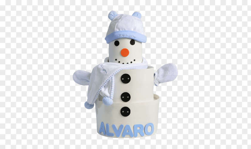 Snowman Diaper Cake Infant Child PNG