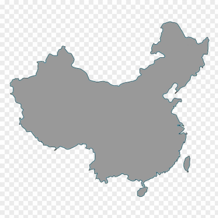 China Flag Of Map PNG