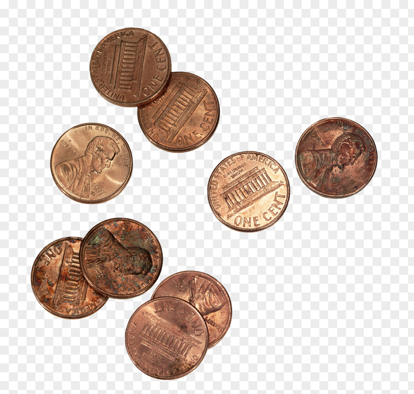 Dinero Coin Tarnish Copper Money Bronze Disease PNG