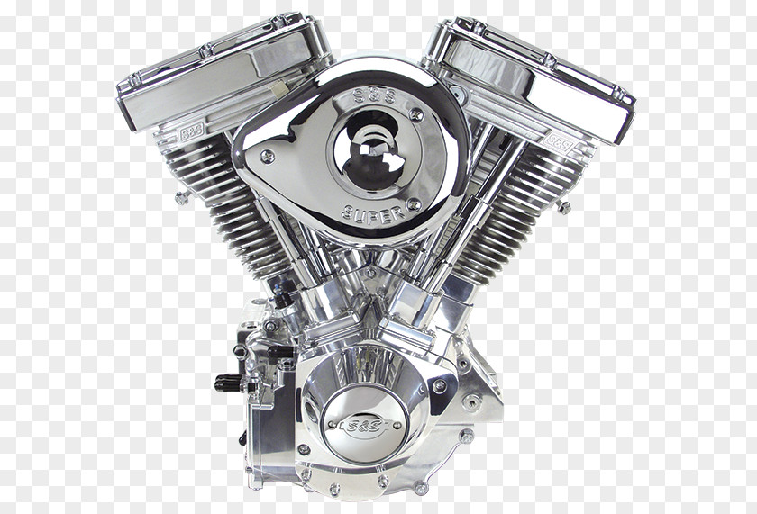 Engine Harley-Davidson Evolution S&S Cycle Motorcycle PNG