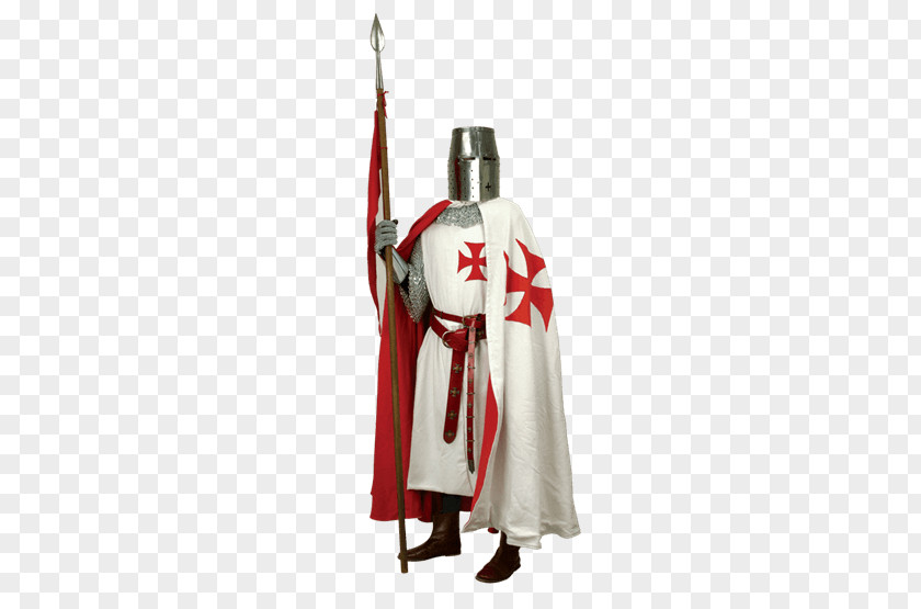 Knight Crusades Middle Ages Knights Templar Surcoat PNG