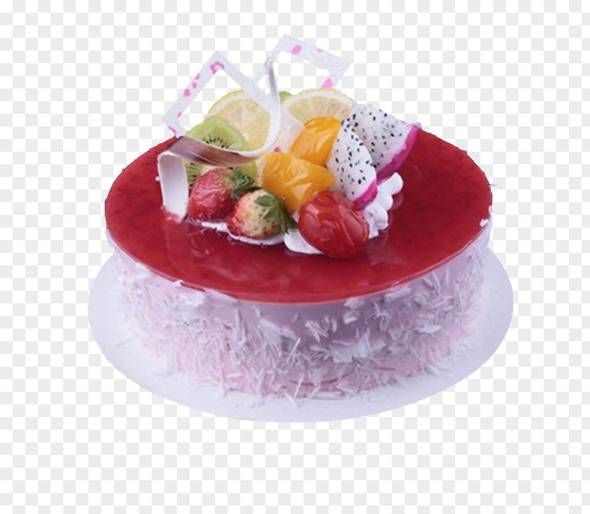 Sweet Cake Torte Fruitcake Strawberry PNG