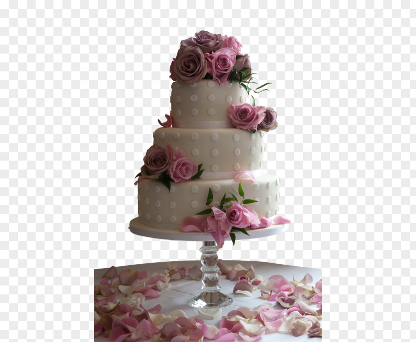 3 Tier Cake Wedding Buttercream Torte PNG