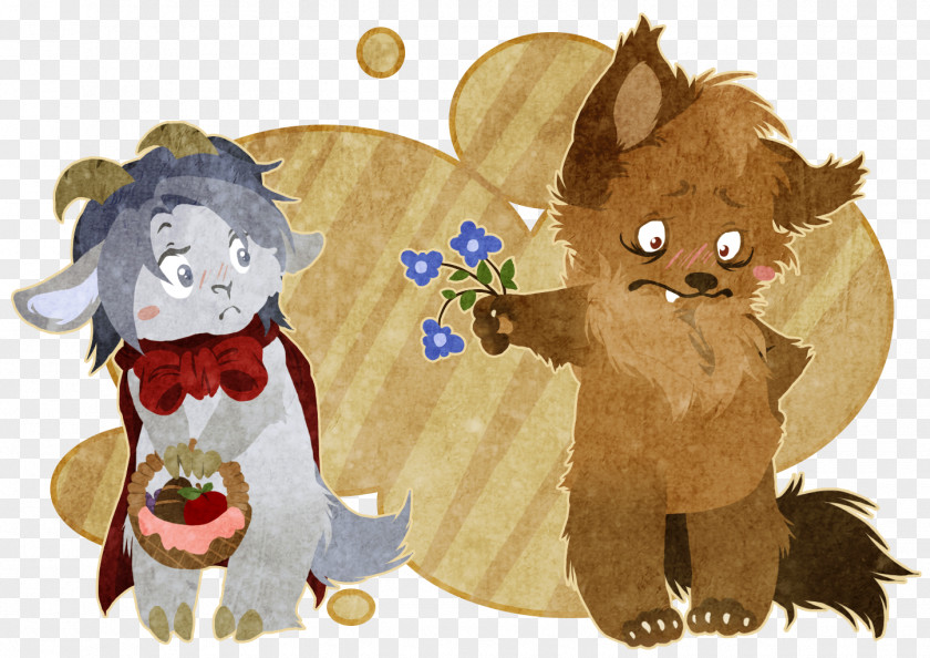 Big Bad Wolf The Three Little Pigs DeviantArt Canidae Cat PNG