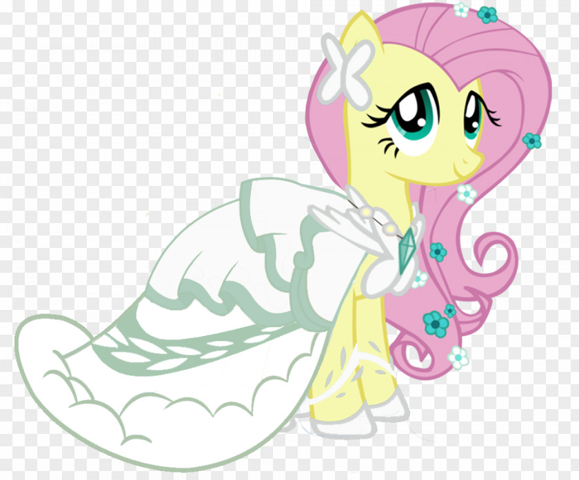 Silhouette Pegasus Fluttershy Rarity Pinkie Pie Bridesmaid Dress PNG