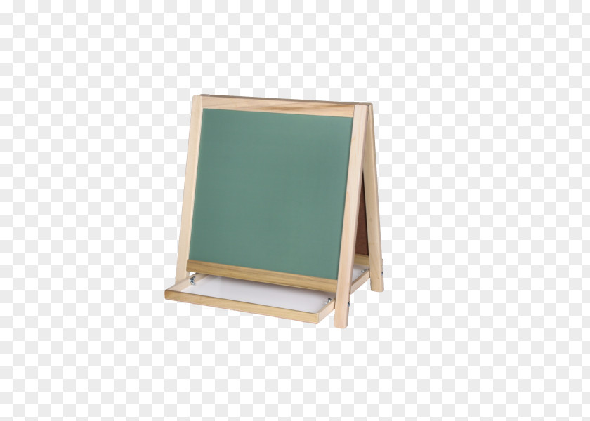 Chalk Board Table Wood Easel PNG