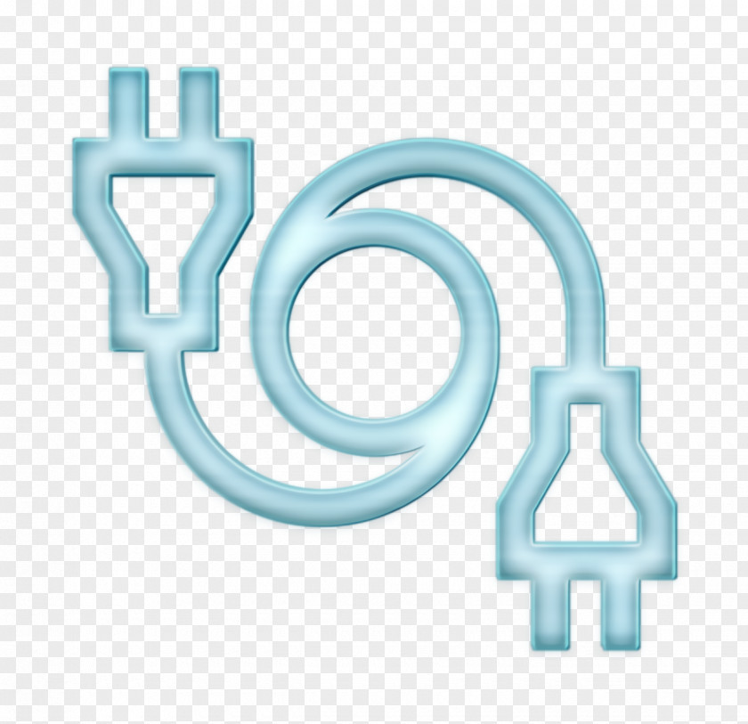 Electrician Tools And Elements Icon Plugs Wire PNG