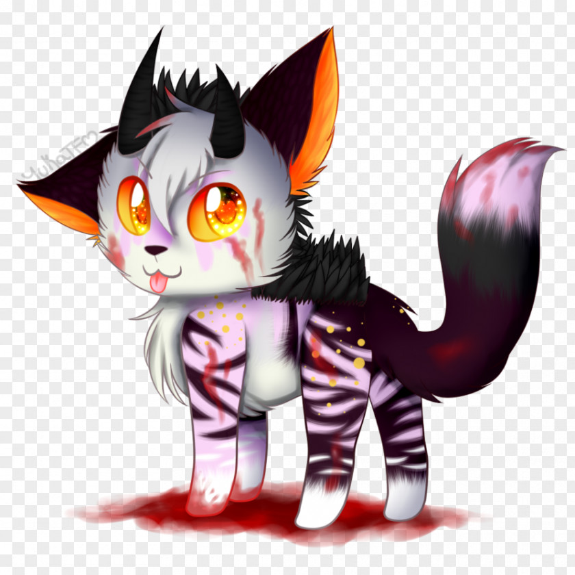 Kitten Whiskers Cat Horse Demon PNG