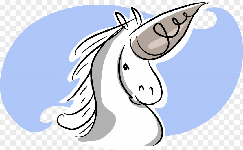 Vector Unicorn Euclidean Clip Art PNG