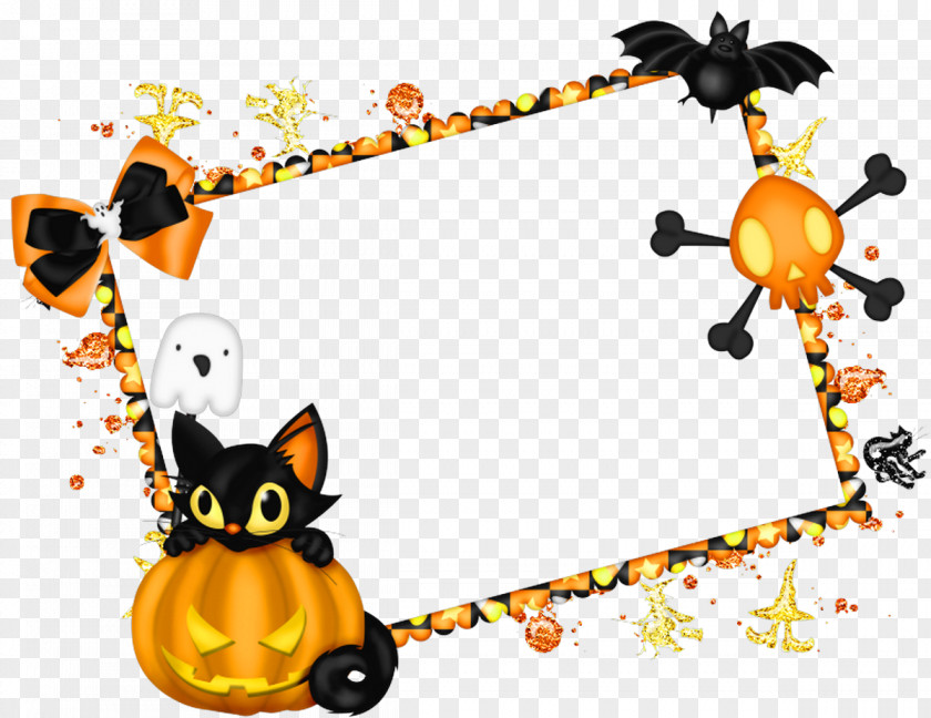 Halloween Frame Cliparts Clip Art PNG