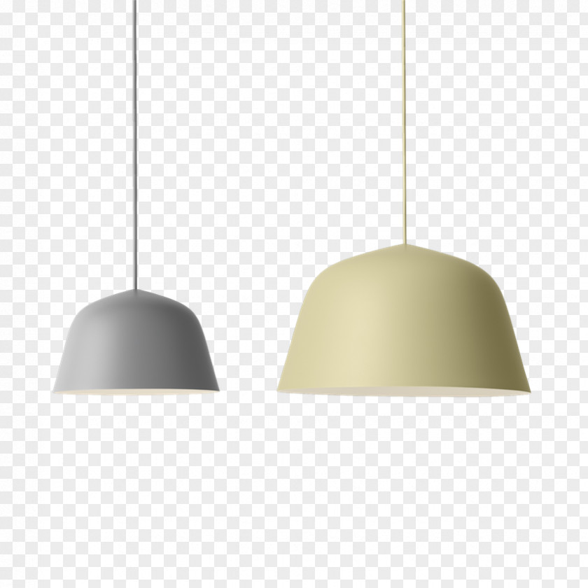 Hand-painted Lamp Pendant Light Fixture Muuto Lighting PNG