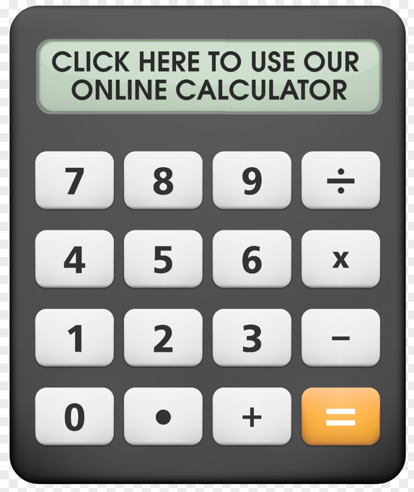 Medical Calculator Simple Flat Design Royalty-free PNG