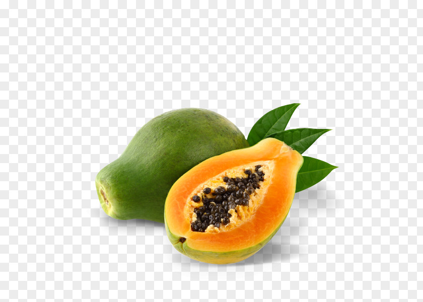 Papaya Smoothie Juice Bromelain Papain PNG