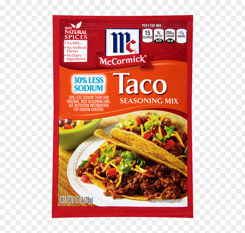 Taco Spice Mix Seasoning Mexican Cuisine PNG