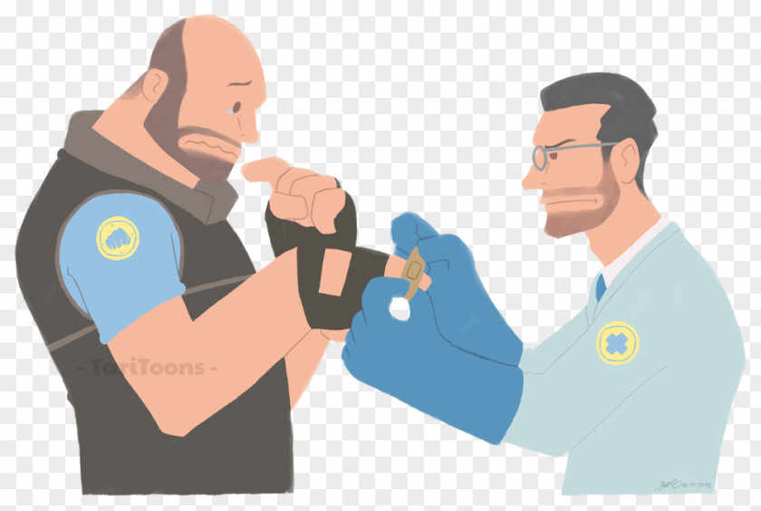 Affectionate Poster Team Fortress 2 Fan Art Illustration Drawing PNG