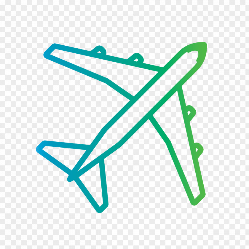 Airplane Vector Graphics Illustration PNG