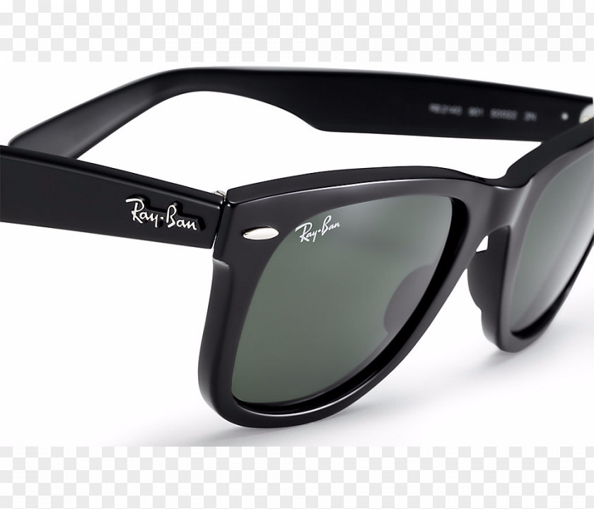 Black Sunglasses Ray-Ban Wayfarer Aviator Clothing Accessories PNG
