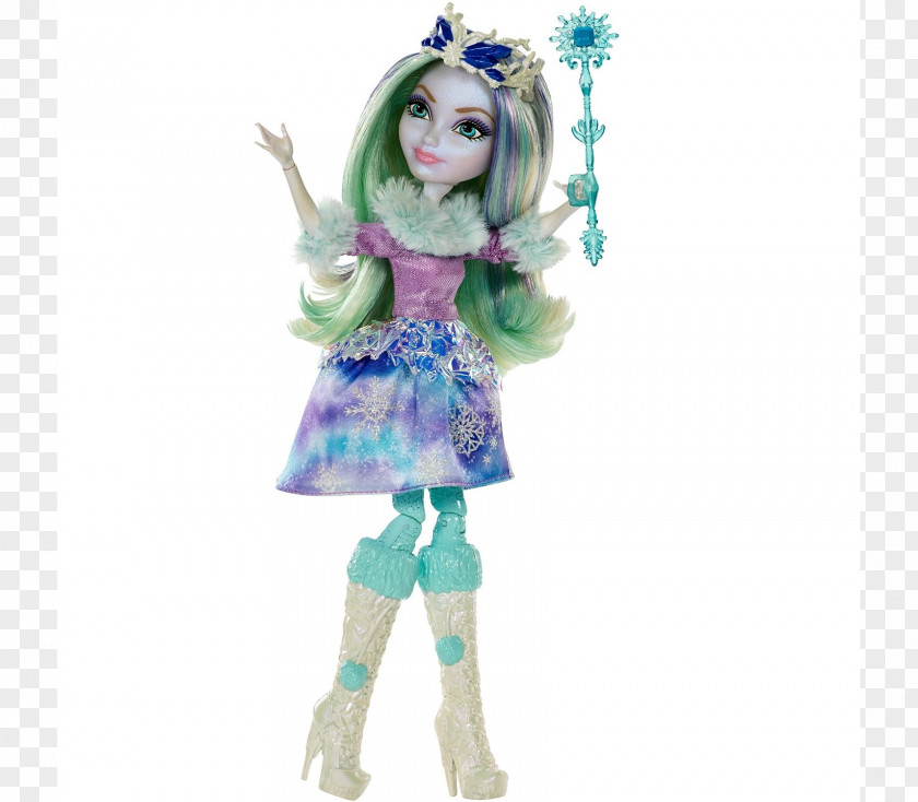 Doll Ever After High Epic Winter: The Junior Novel Mattel Monster PNG