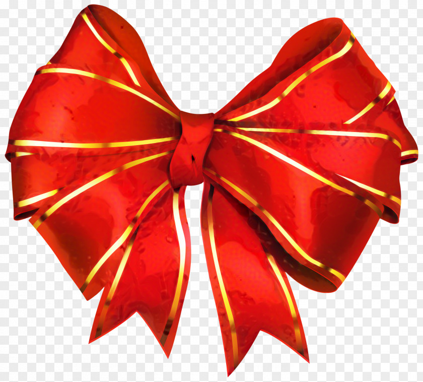 Gift Wrapping Bow Tie Gold Ribbon PNG