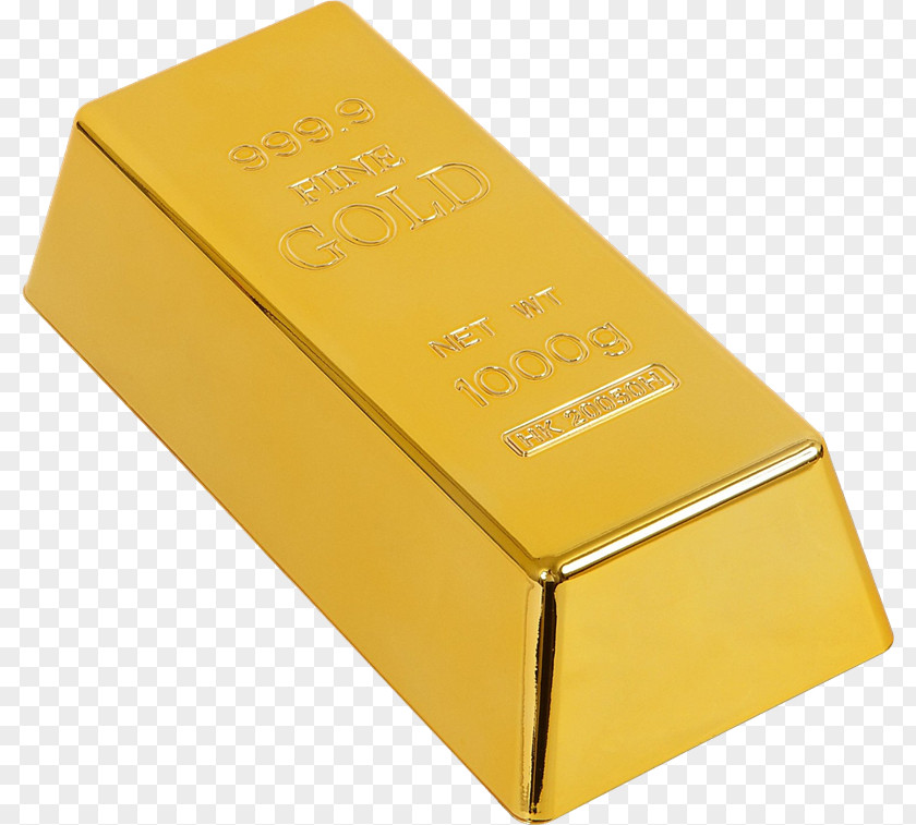 Oro Gold Bar Ingot Sticker PNG