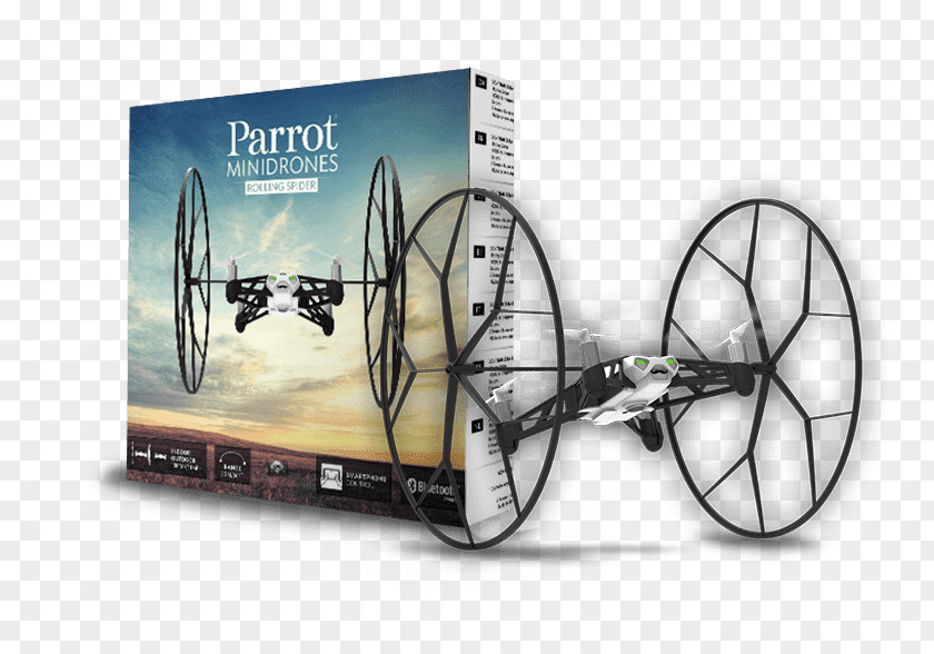 Parrot Rolling Spider Bebop Drone MiniDrones Unmanned Aerial Vehicle PNG