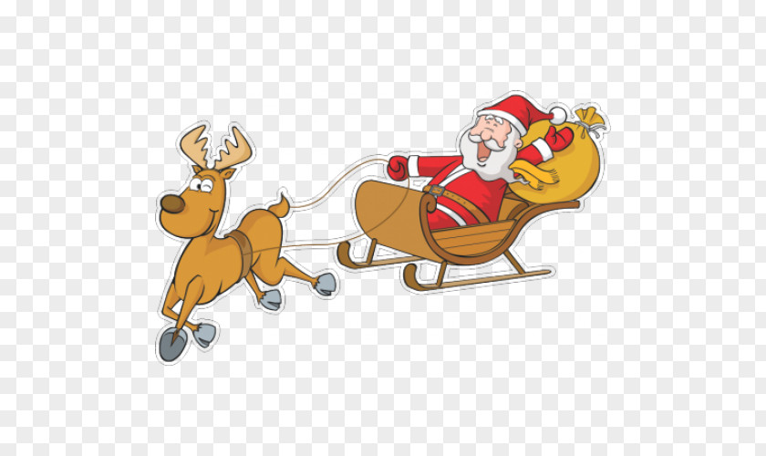 Santa Claus Reindeer Christmas Ornament Public Holiday PNG