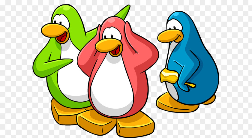 Waddle Penguin Club Cartoon Clip Art PNG