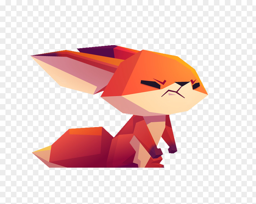 Cartoon Angry Red Fox Anger Illustration PNG