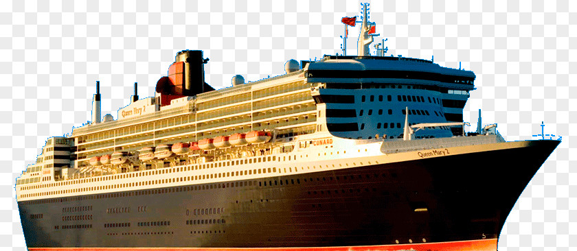 Cruise Ship The Queen Mary Southampton RMS 2 Cunard Line PNG