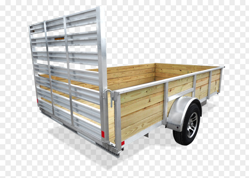 Firewood Trailer Steel Car Product Design PNG