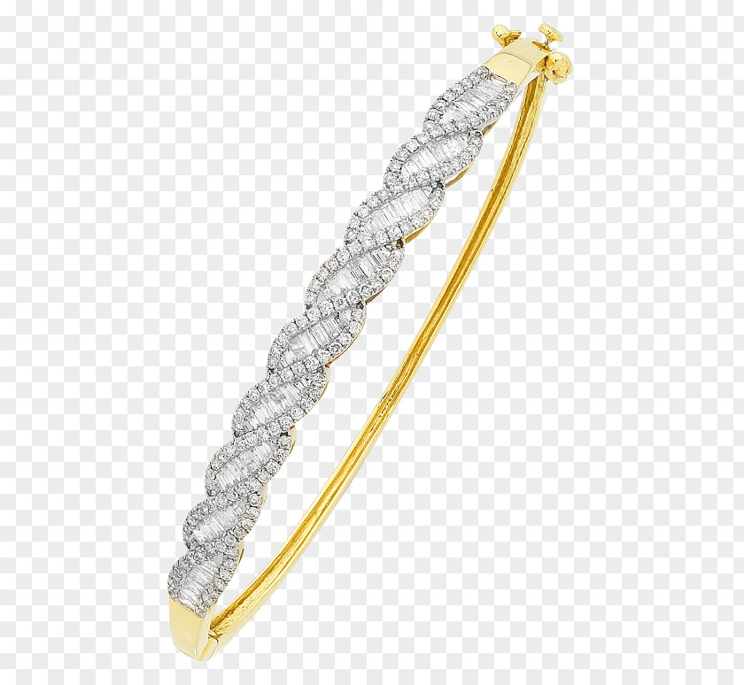 Gold Bangles Bangle Bracelet Diamond PNG