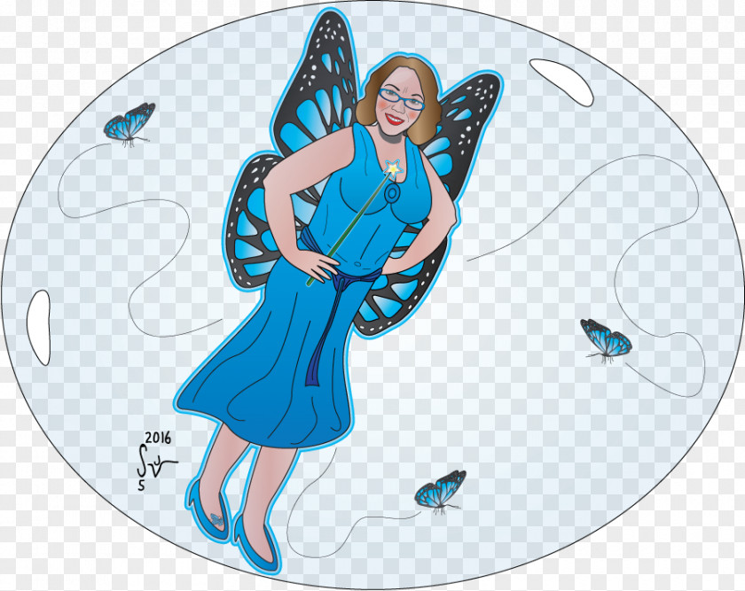 Art General Lee The Fairy With Turquoise Hair Sketch PNG