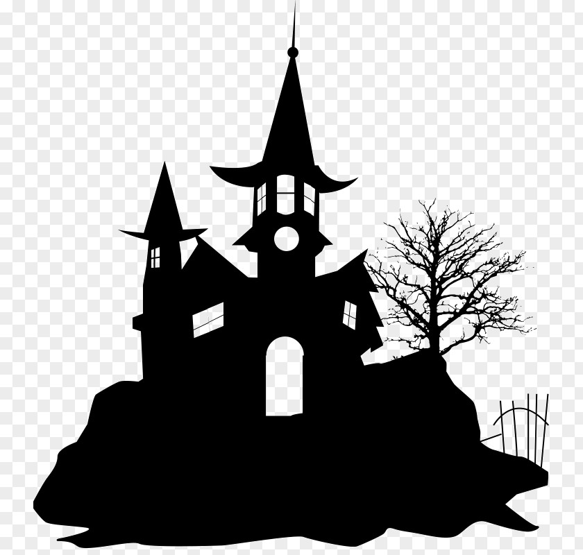 Halloween Background Silhouette Vector Graphics Clip Art PNG