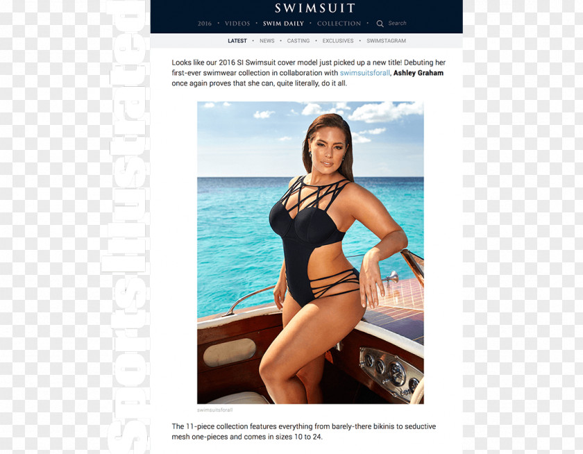 Model Swimsuits For All Plus-size One-piece Swimsuit PNG