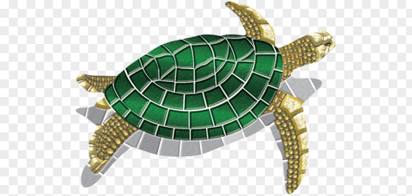 Mosaic Turtle Sea Tortoise Reptile Decorative Arts PNG
