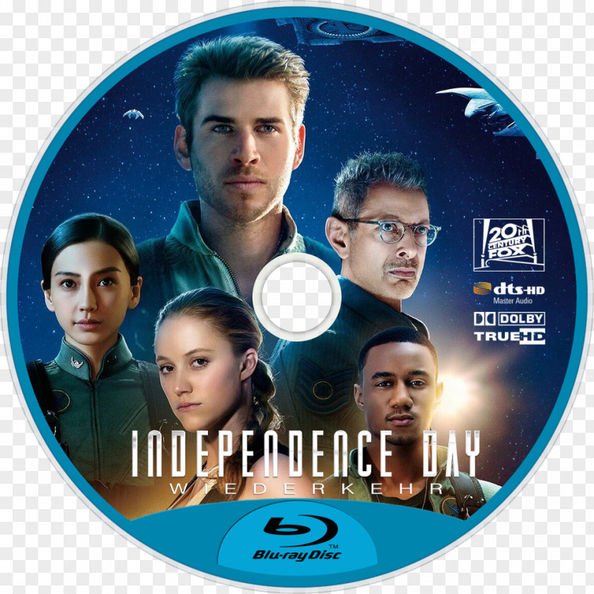 Jeff Goldblum Ron Yuan Liam Hemsworth Independence Day: Resurgence Blu-ray Disc PNG