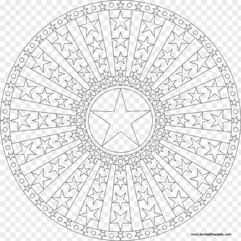 Mandalas Mandala Ausmalbild Coloring Book Drawing PNG