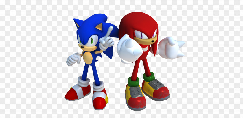 Retro Texture Sonic & Knuckles 3D The Echidna 3 Hedgehog PNG