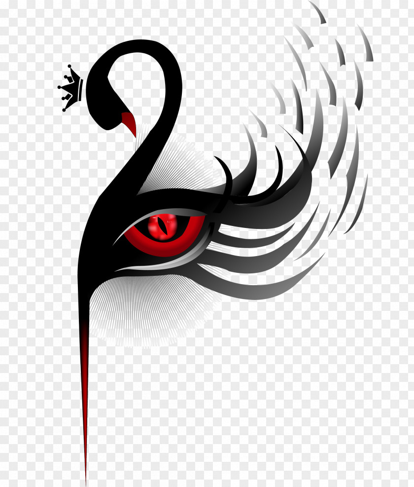 The Eyes Of Animals Material Black Swan: Impact Highly Improbable Poster Graphic Design Swan Theory PNG