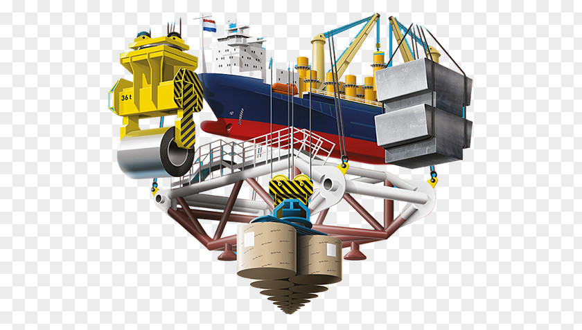Bulk Cargo Port Of Rotterdam Break Morski PNG