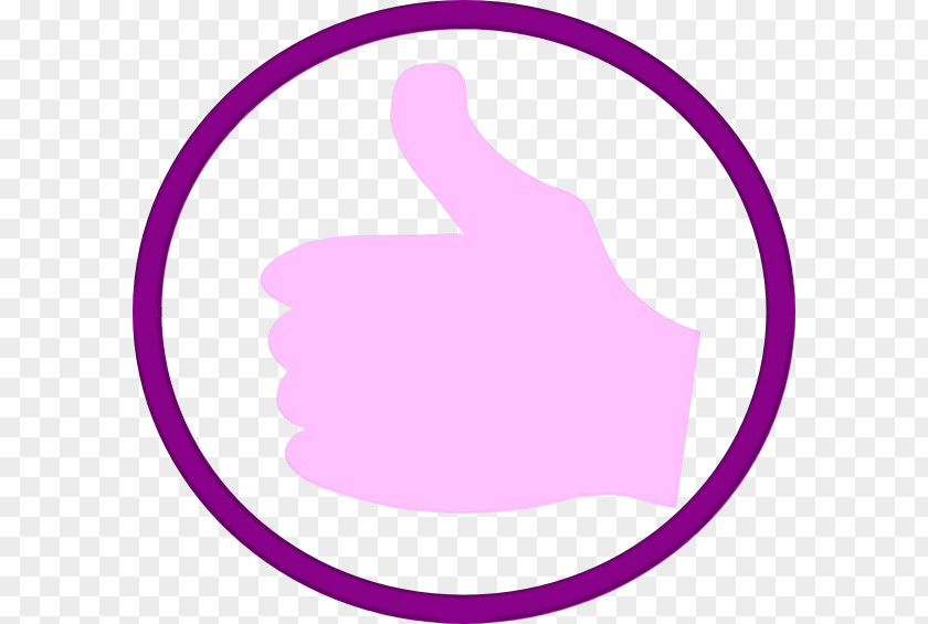 Magenta Thumb Violet Purple Pink Hand Finger PNG