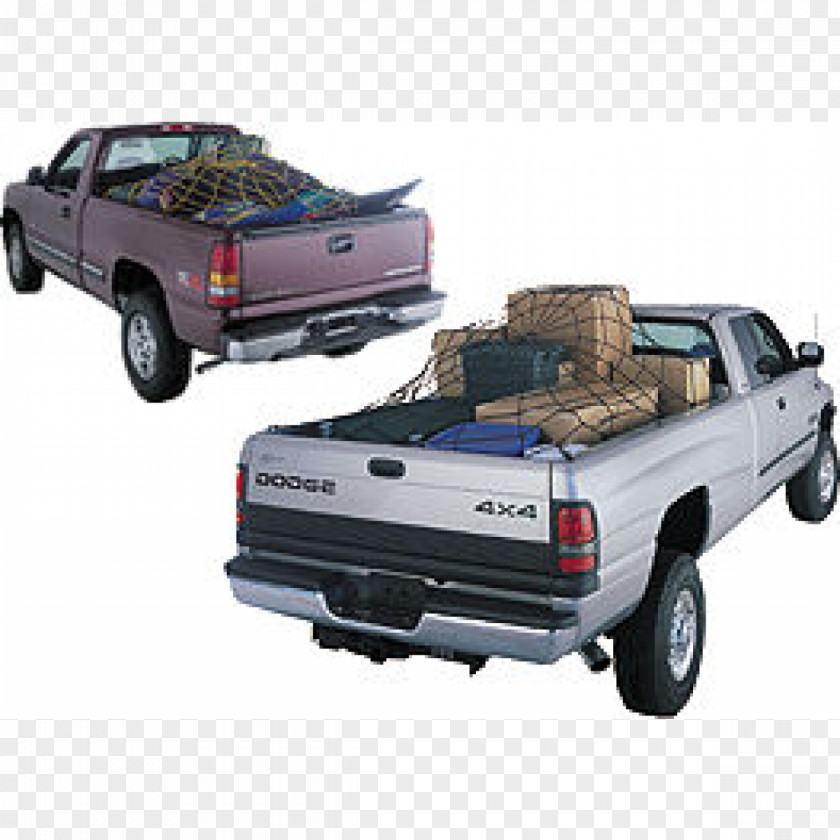 Pick Up Pickup Truck Cargo Net Bed PNG