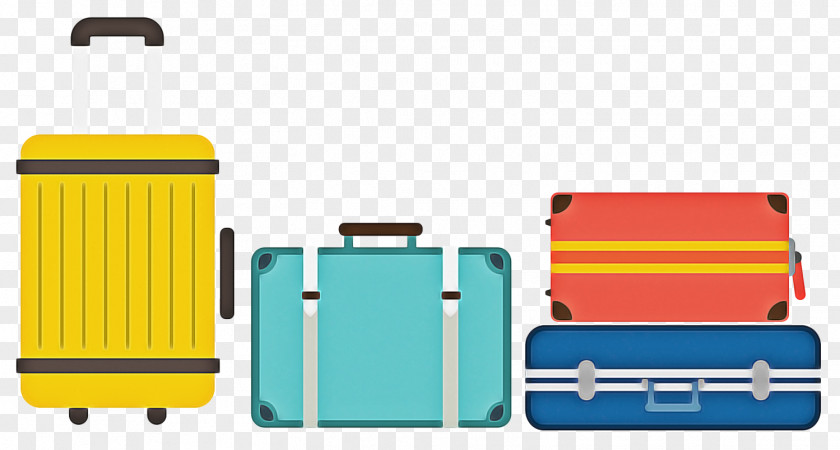 Rectangle Yellow Travel Drawing PNG