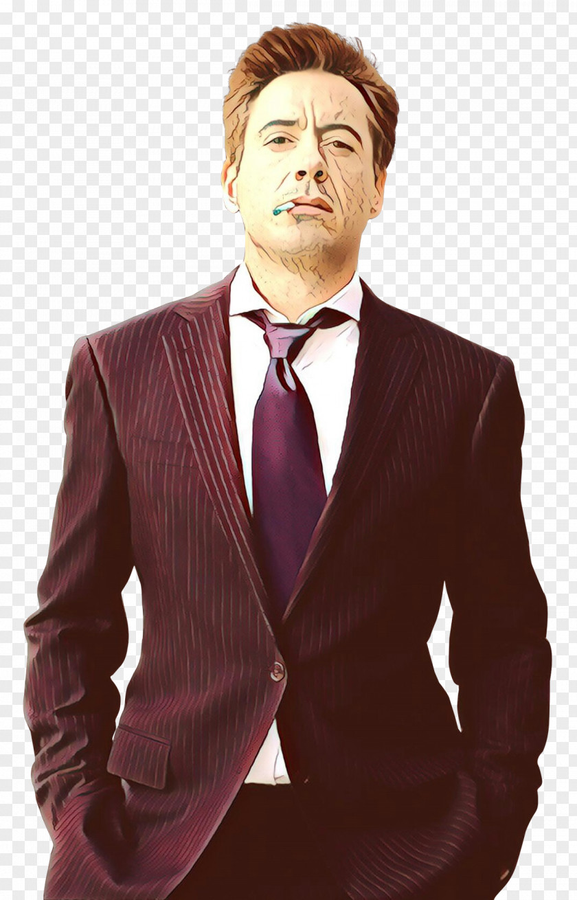 Business Executive Tuxedo Purple Blazer PNG