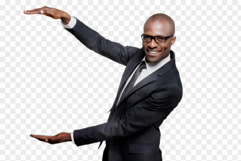Business Hand Arm Standing Gesture Suit Finger PNG