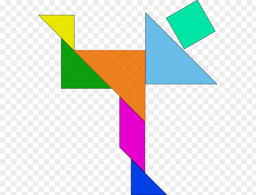 Color Blocks Tangram Game Clip Art PNG