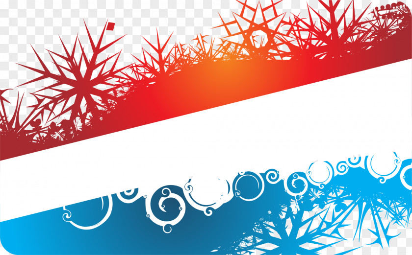 Color Snowflake Frame Graphic Design Clip Art PNG