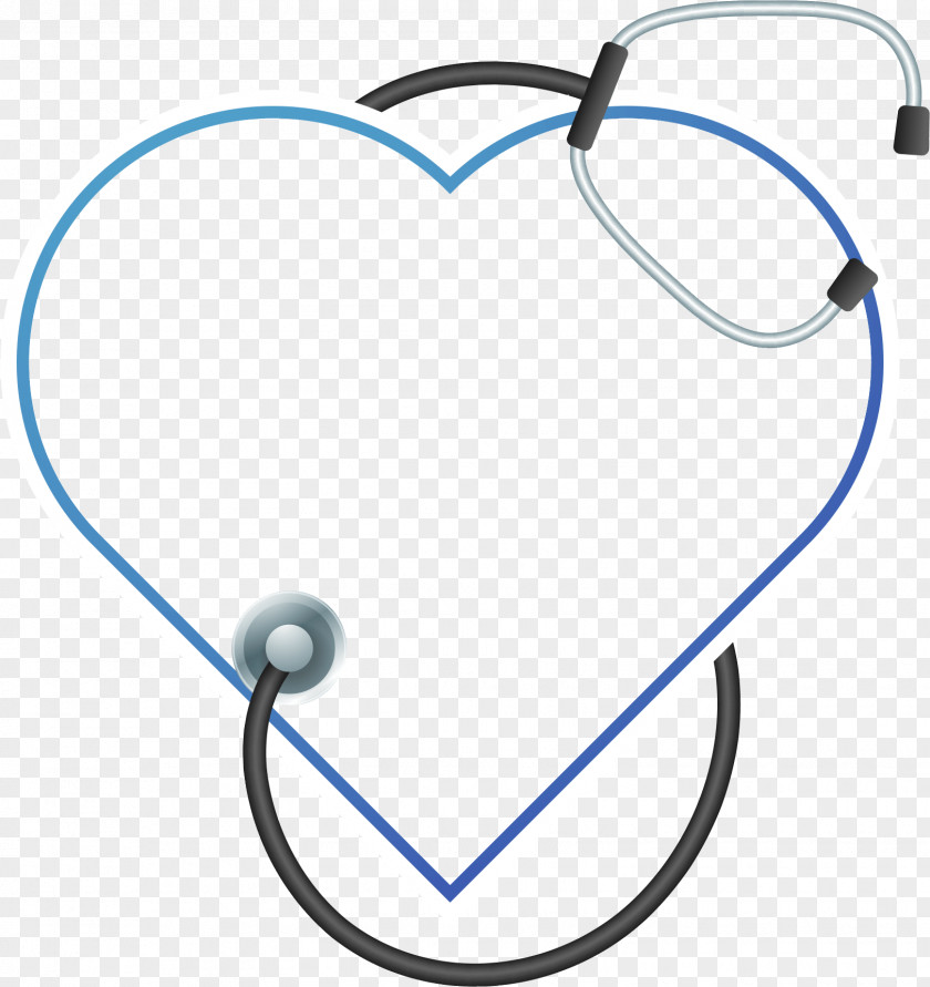 Medical Heart Stethoscope PNG
