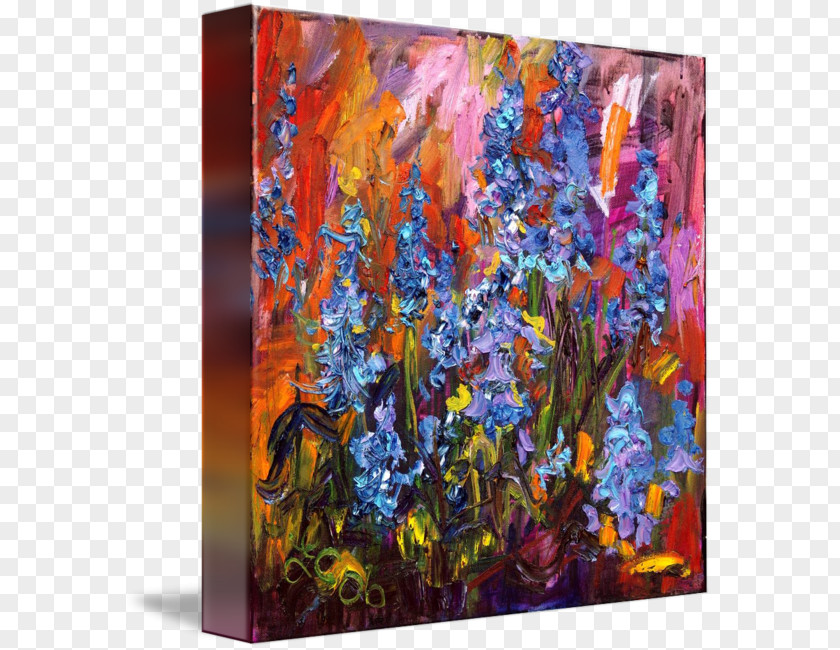 Oil Painting Modern Art Reproduction PNG