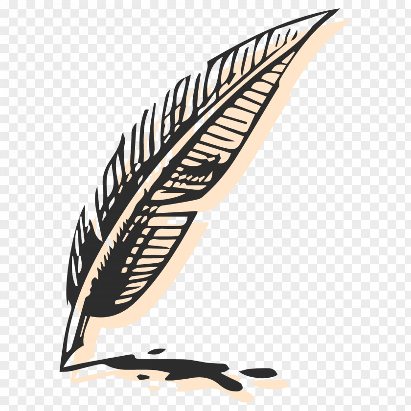 Quill And Ink Vector Graphics Stock Illustration PNG